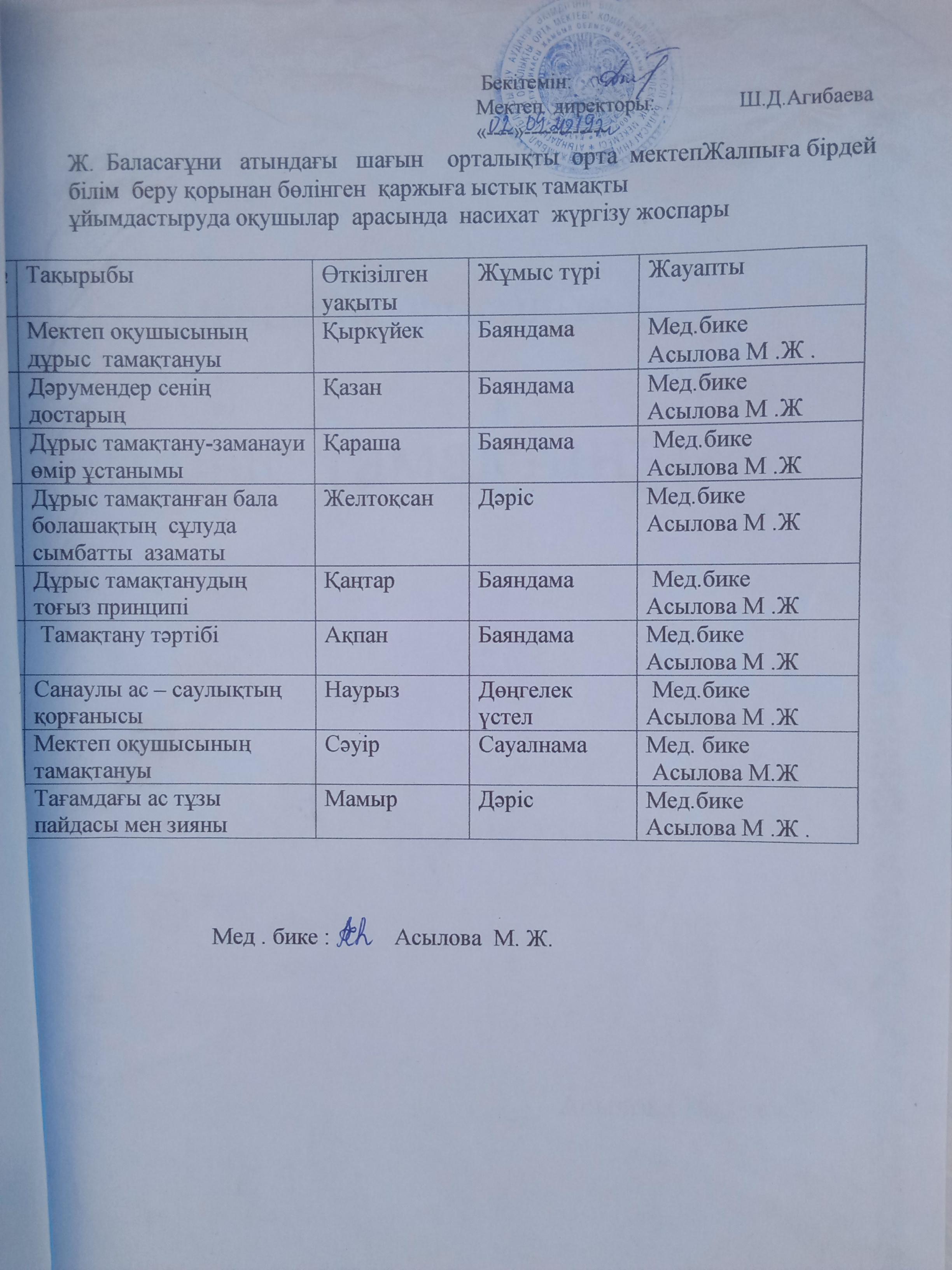 Мектеп асханасы